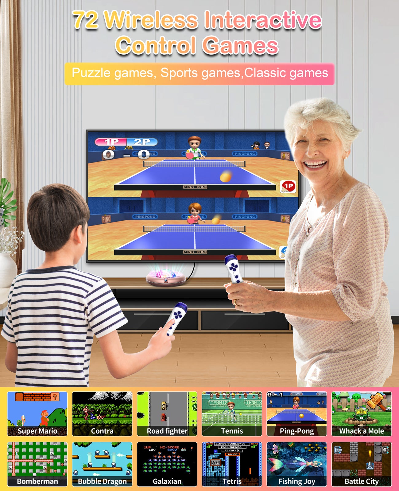 🅷🅰🅿🅷🅾🅼 Dance Game Soft Mat Toys - Wireless Music Electronic Dance Mats for Kids and Adults - Double Use Exercise Dance Pad Game for TV, Gifts for Ages 4 5 6 7 8 9 10 11 12+ Year Old Boys & Girls