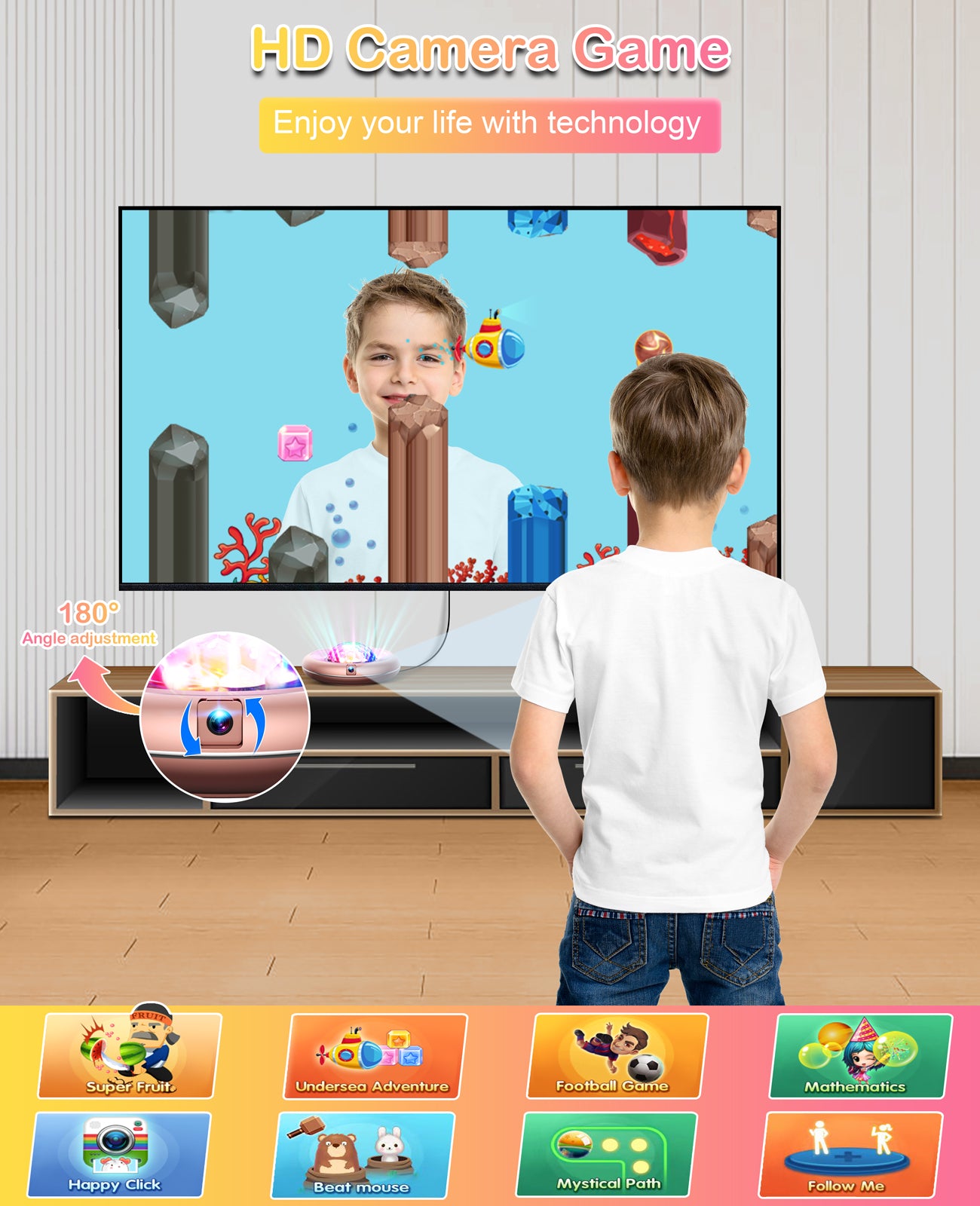 🅷🅰🅿🅷🅾🅼 Dance Game Soft Mat Toys - Wireless Music Electronic Dance Mats for Kids and Adults - Double Use Exercise Dance Pad Game for TV, Gifts for Ages 4 5 6 7 8 9 10 11 12+ Year Old Boys & Girls