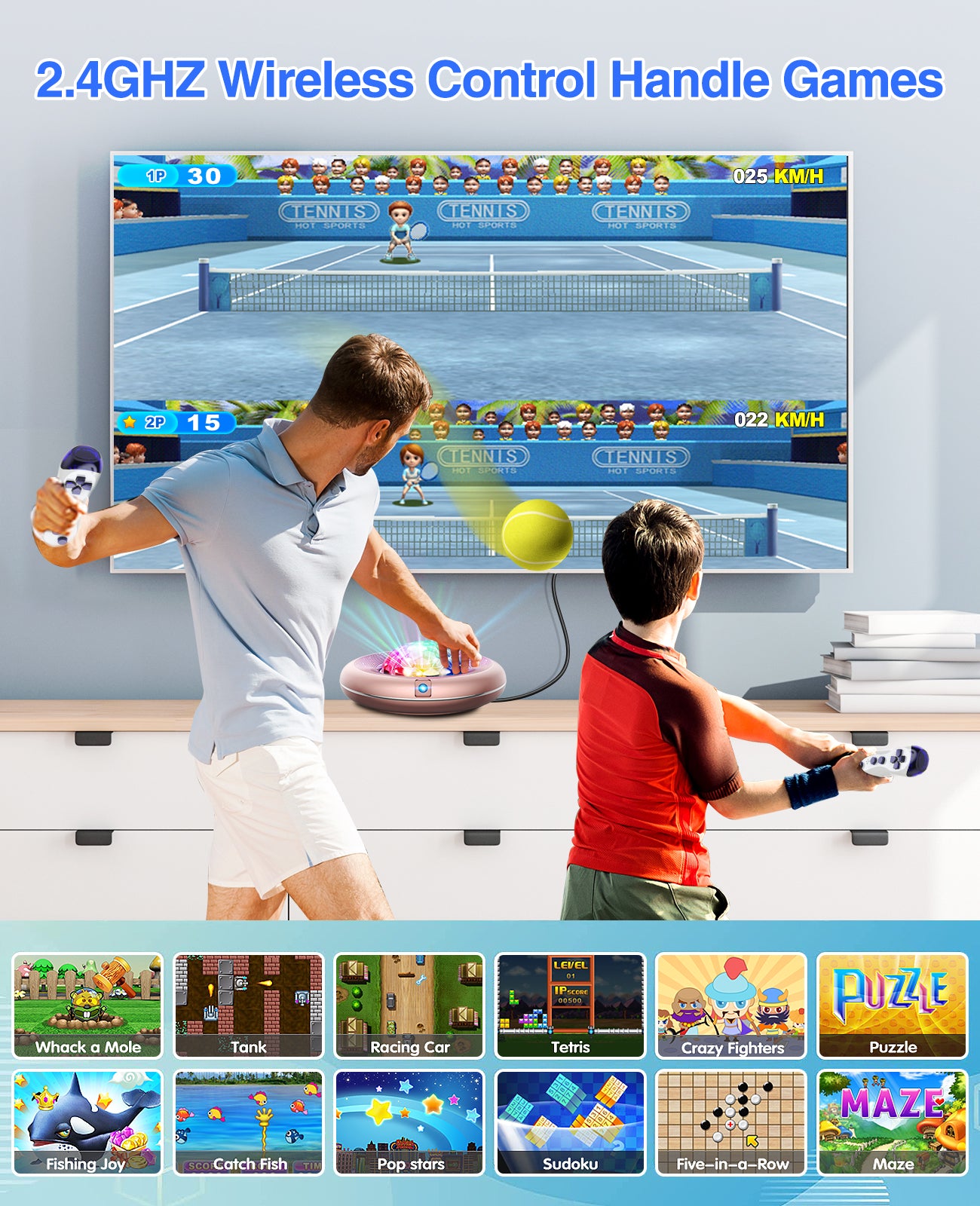 ๐
ท๐
ฐ๐
ฟ๐
ท๐
พ๐
ผ Dance Mat for Kids and Adults, Anti-Slip Wireless Musical Electronic Pad for TV & Projector, Anti-Fatigue Rug for Exercise & Games, Smart Camera & 2 Motion Controllers, Gift for Boys & Girls