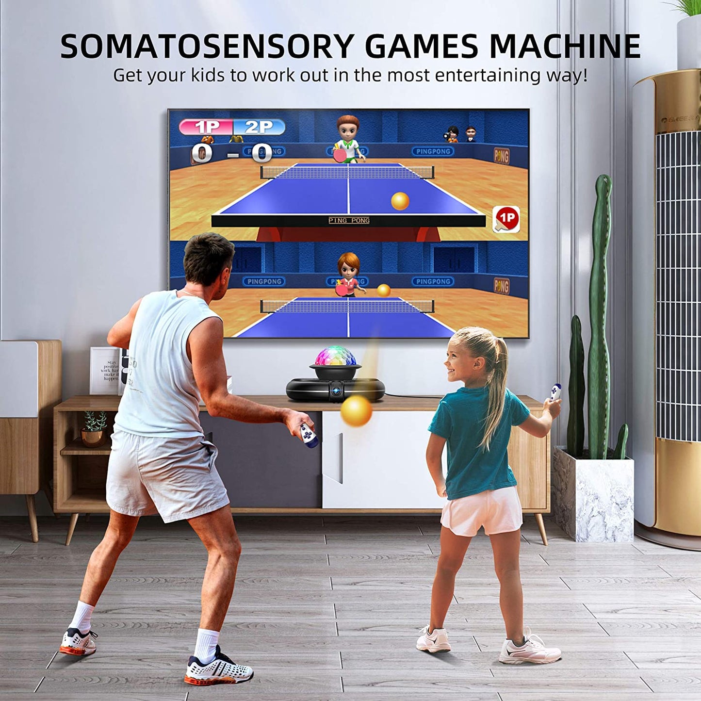 FWFX Dance Mat Games for TV - HDMI Wireless Musical Electronic Dance Mats with HD Camera, Double User Exercise Fitness Non-Slip Dance Step Pad Dancing Mat for Kids & Adults, Gift for Boys & Girls