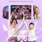 Dance Mat for Girls Boys - Wireless Dance Pad for TV with Camera, Plug and Play Double User Dance Mat Game, Danceing Mat for Family Games, Christmas and Birthday Gift Toys for Kids and Adults