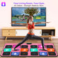 FWFX Electronic Dance Mats - Dance Mat Double Game for Kids and Adults, Wireless Musical Dancing Mat