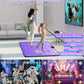 FWFX Wireless Dance Mat for Kids and Adults, Exercise Dance Pad Game for TV | Plug & Play, 2-Player, Multi-functional, Fun Family Fitness, Active Play Game, Expandable Music, No Wi-Fi, Thick PU Workout Mat