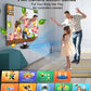 FWFX Wireless Dance Mat for Kids and Adults, Exercise Dance Pad Game for TV | Plug & Play, 2-Player, Multi-functional, Fun Family Fitness, Active Play Game, Expandable Music, No Wi-Fi, Thick PU Workout Mat