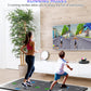 FWFX Dance Mat  for Kids & Adults, Interactive TV Fitness System for Family | Plug & Play Offline, 2-Player Dance & Sports Games, Preloaded, Expandable Music, Wireless Dance Pad for Home Workout & Gift