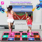 FWFX Electronic Dance Mats - Dance Mat Double Game for Kids and Adults, Wireless Musical Dancing Mat