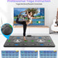 FWFX Dance Mat  for Kids & Adults, Interactive TV Fitness System for Family | Plug & Play Offline, 2-Player Dance & Sports Games, Preloaded, Expandable Music, Wireless Dance Pad for Home Workout & Gift