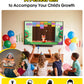 FWFX Kids Video Game Consoles for TV - Plug and Play Motion Sensor Games with Active Play System for Indoor Physical Activity, Interactive Fun for Boys Girls, Family Game Night & Birthday Gifts