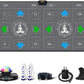 FWFX Wireless Dance Mat for Kids & Adults, Interactive TV Game System with Fitness Dance Pad, Plug & Play Indoor Sports Games for Family Fun(Deep Grey)