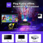 FWFX Electronic Dance Mats - Dance Mat Double Game for Kids and Adults, Wireless Musical Dancing Mat