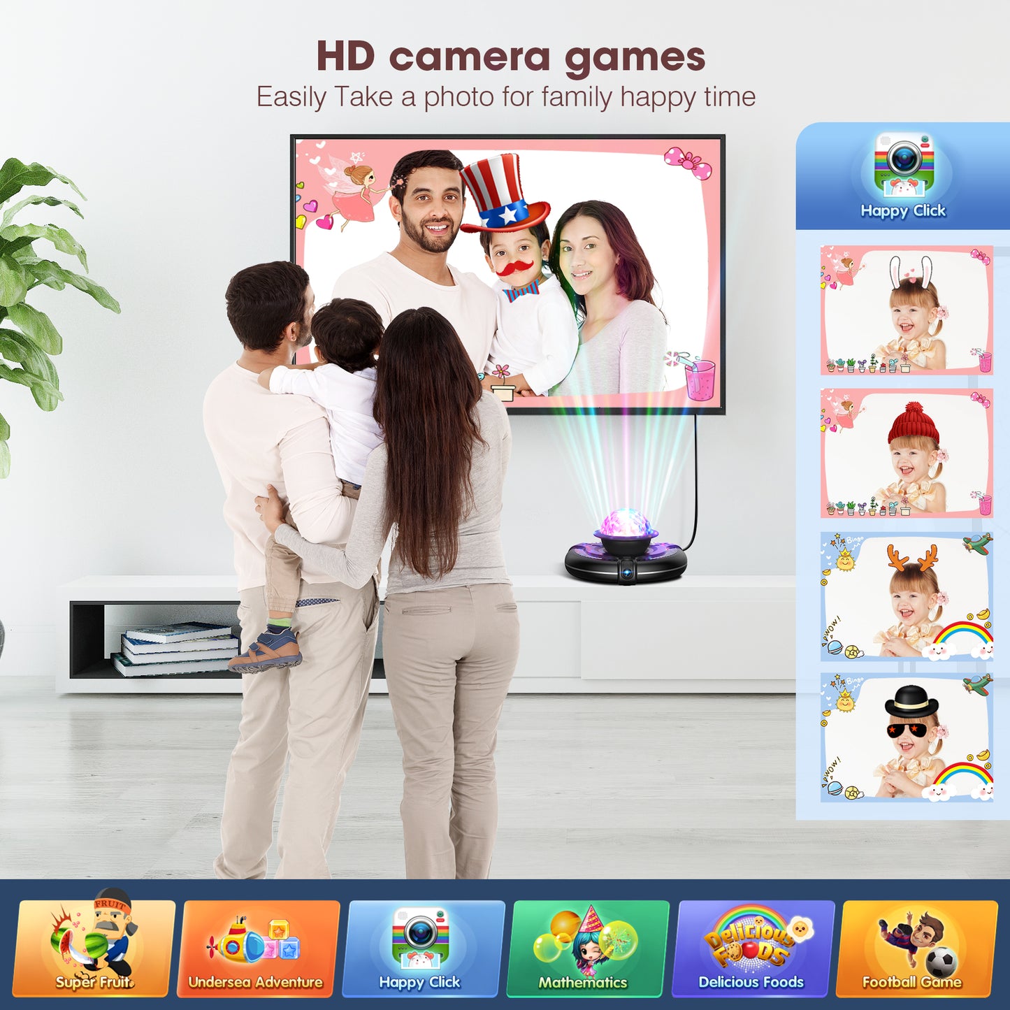 FWFX Electronic Dance Mats - Dance Mat Double Game for Kids and Adults, Wireless Musical Dancing Mat (Green, 36.6" x65.4")